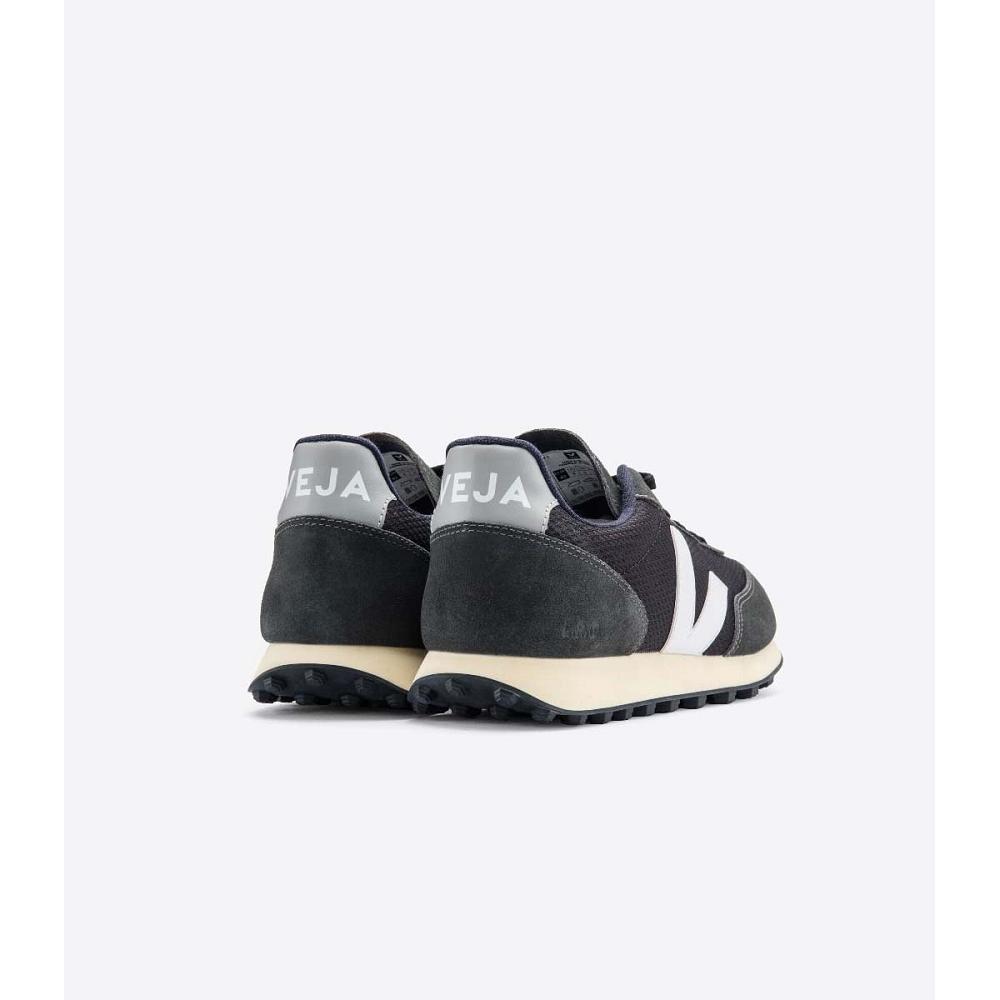 Men's Veja RIO BRANCO ALVEOMESH Running Shoes Black | ZA 162UZG